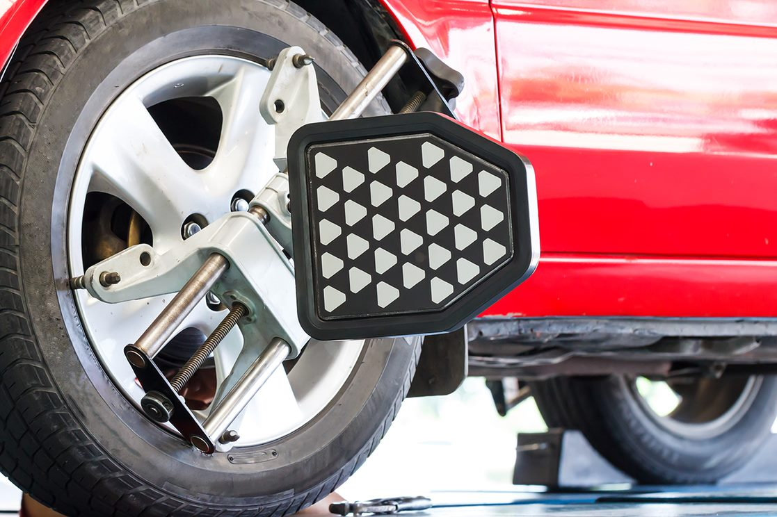 Wheel alignment service