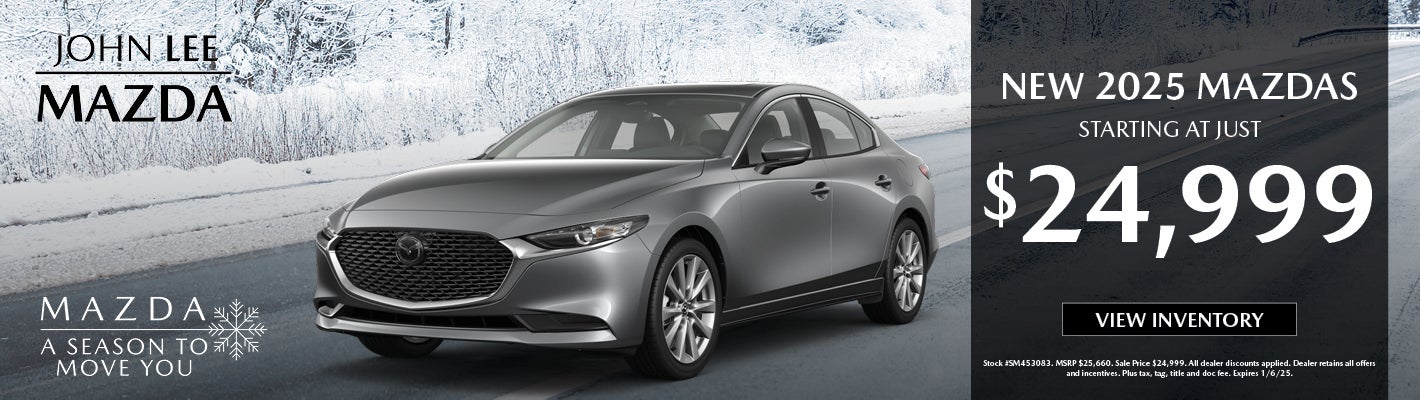 NEW 2025 MAZDAS