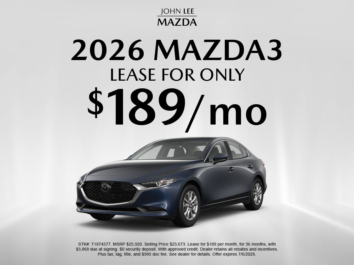 Mazda3 Offer