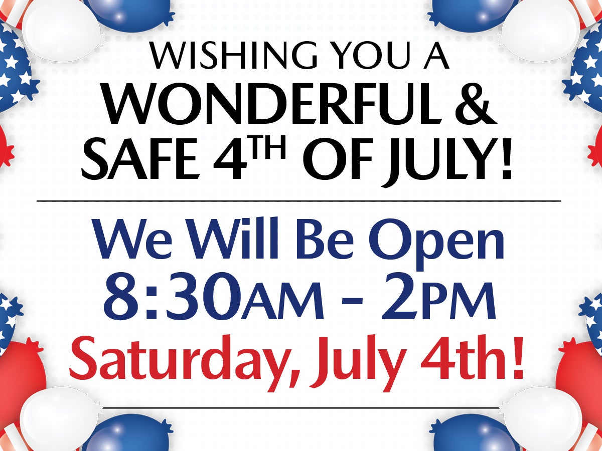 Open July 4th