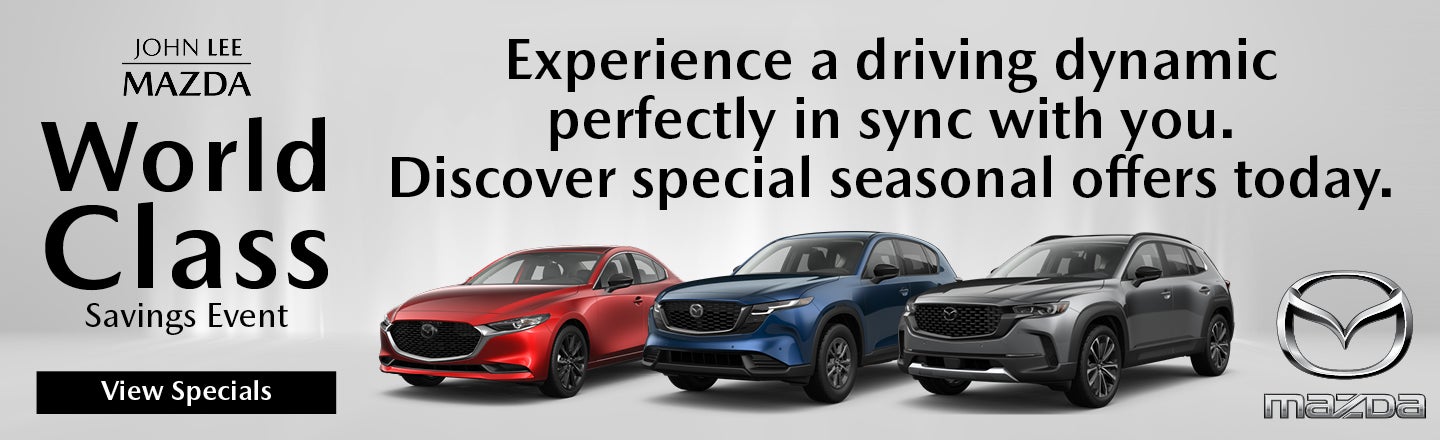 John Lee Mazda World Class Savings Event