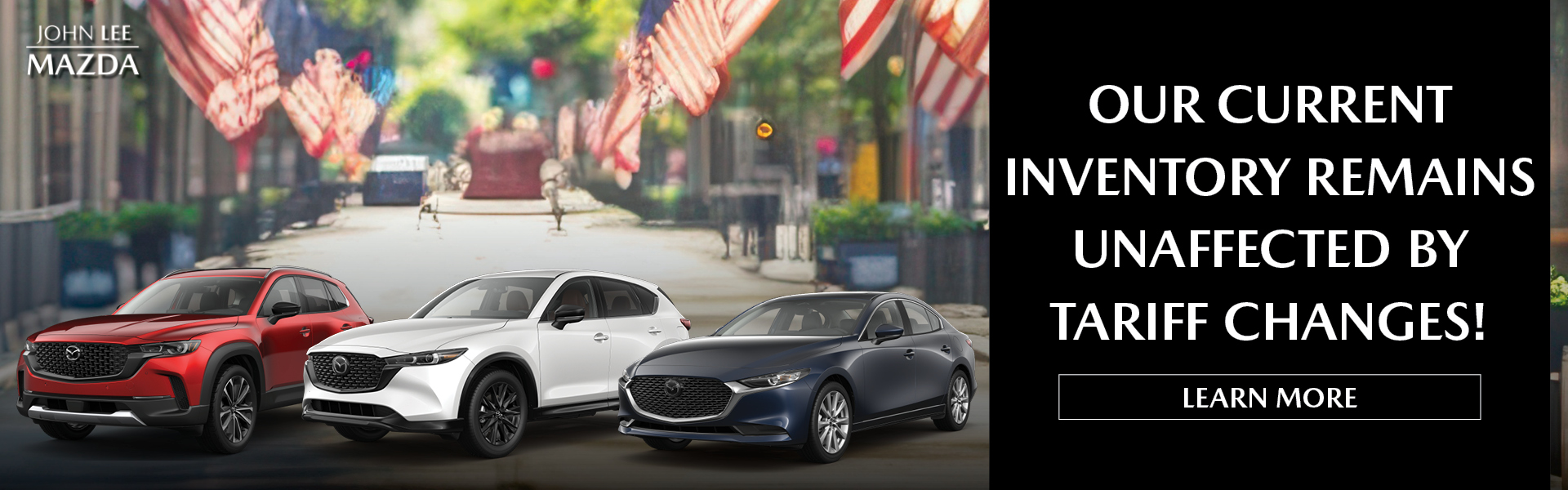 Our Current Inventory Remains Unaffected By Tariff Changes